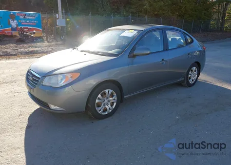 2009 Hyundai Elantra Gls from USA, damaged, VIN KMHDU46D39U819898
